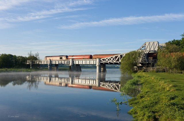 Freight train Wales