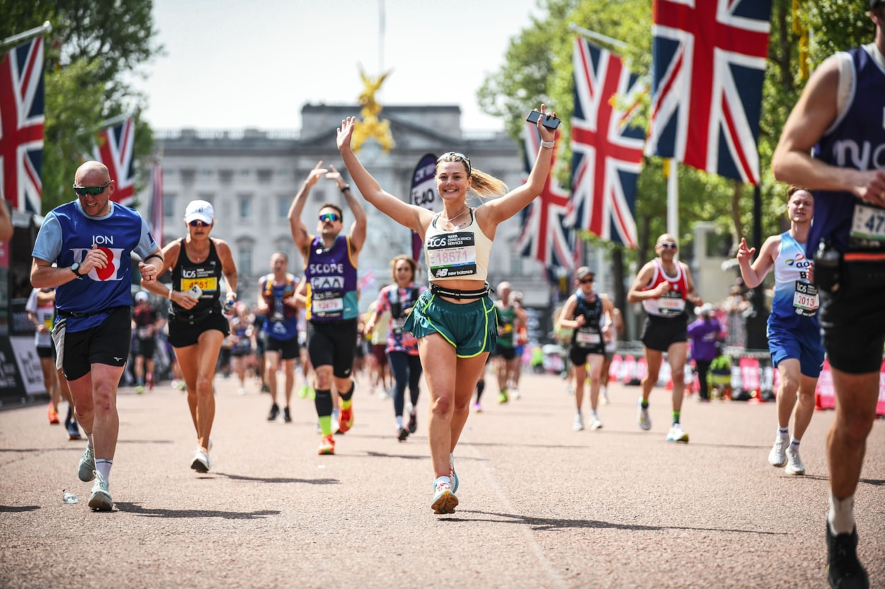 Grace Whalley marathon: Grace Whalley who runs with Leeds Dock Running Club.