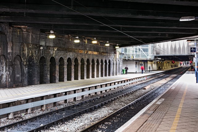 Birmingham New Street - platform and track