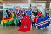 TfL Image - Transport staff from World Cup competing nations gather at Wembley Park Tube station ahead of a busy summer of late night travel-9: TfL Image - Transport staff from World Cup competing nations gather at Wembley Park Tube station ahead of a busy summer of late night travel-9