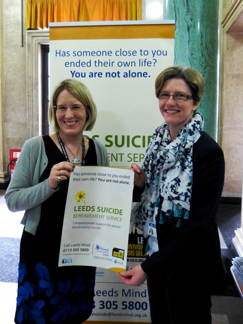 Leeds takes a lead in supporting those affected by suicide: lsbslaunch1.jpg