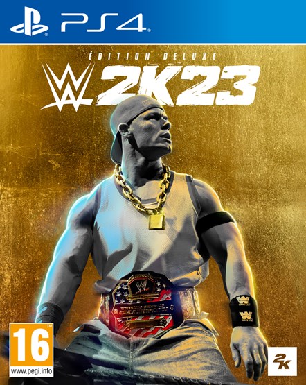 2K WWE 2K23 Packaging Édition Deluxe PlayStation 4 FR (A plat)