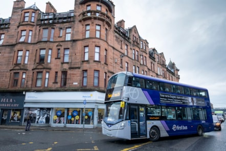 First Bus Scotland 77 service 24-hr launch 4