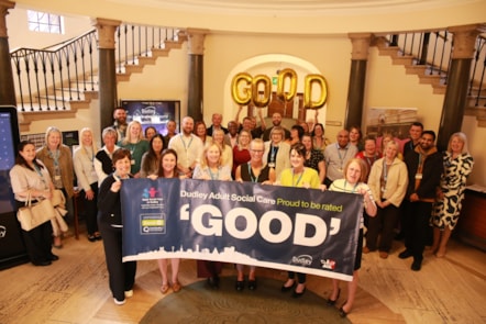 Dudley Adult Social Care staff and Cllr Andrea Goddard celebrate 'Good' CQC rating (3)