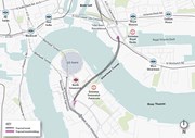 TfL Image - Silvertown Tunnel alignment