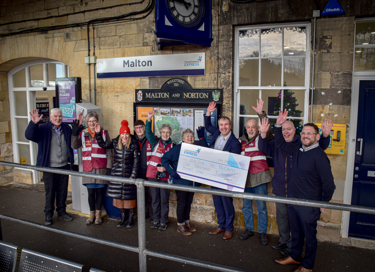 Malton in Bloom donation (2)