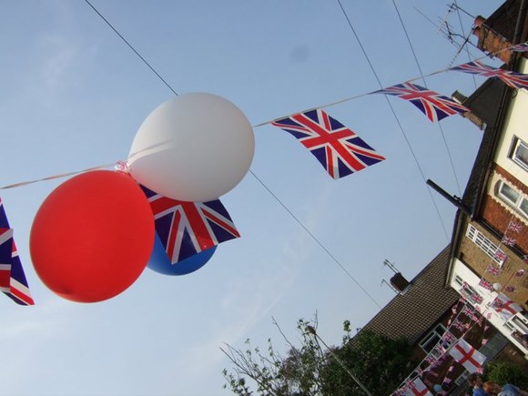 Free street party road closures for the coronation: Diamind Jubilee Davies St, Hertford