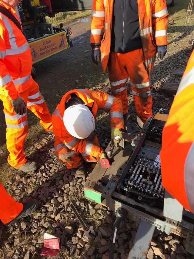 New points machines fitted after flooding in Caldew in Carlisle 1