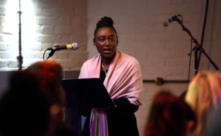 Deputy Mayor Cllr Anntoinnette Bramble at the YBM Research Symposium Hackney House