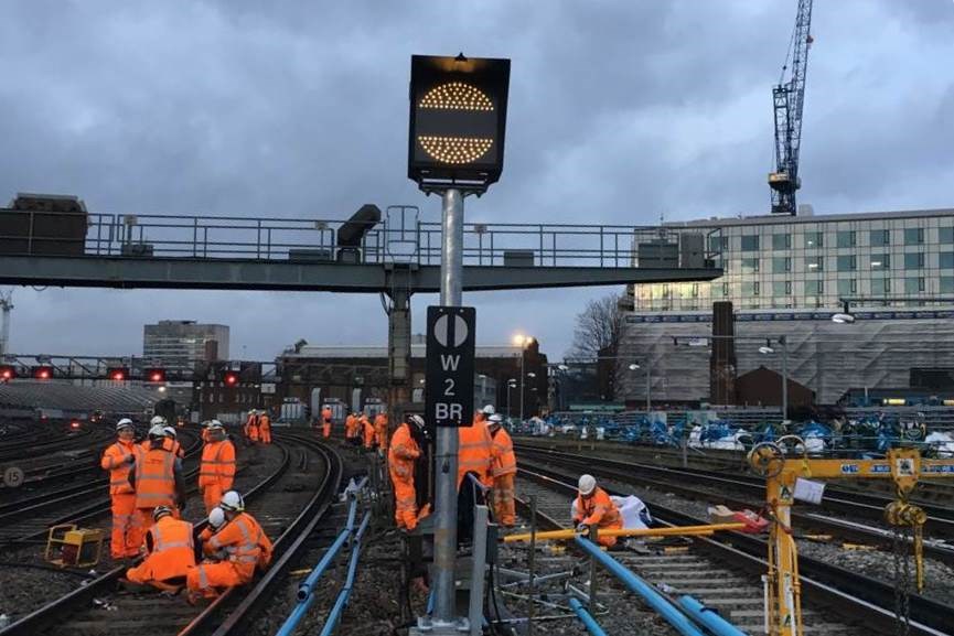 Network Rail completes £4.5 million railway upgrades on time over Christmas: Network Rail's orange army worked around the clock to deliver millions of pounds of upgrades over Christmas