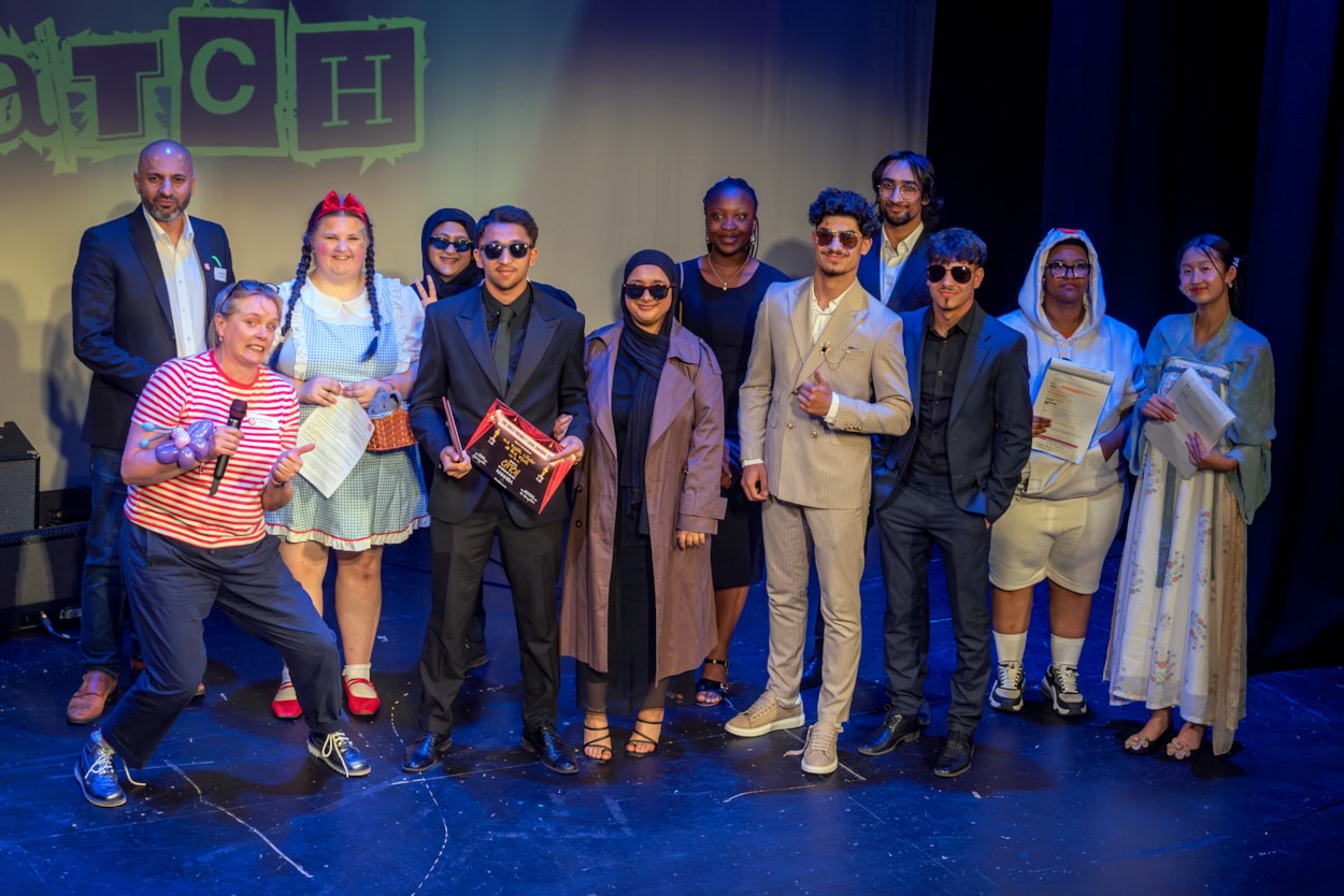 Child Friendly Leeds Awards 2024- CATCH Leeds: Youth group of the year (up to 25 ) award  winner CATCH Leeds. Credit: Robling Photography