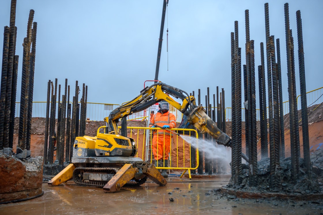 20260110 HS2 Curzon Station piling completed -23