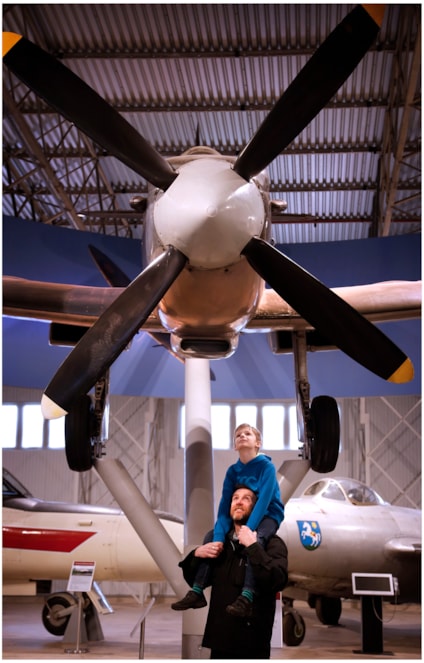 Spitfire in the military aviation hangar at the National Museum of Flight. Copyright Paul Dodds (3)