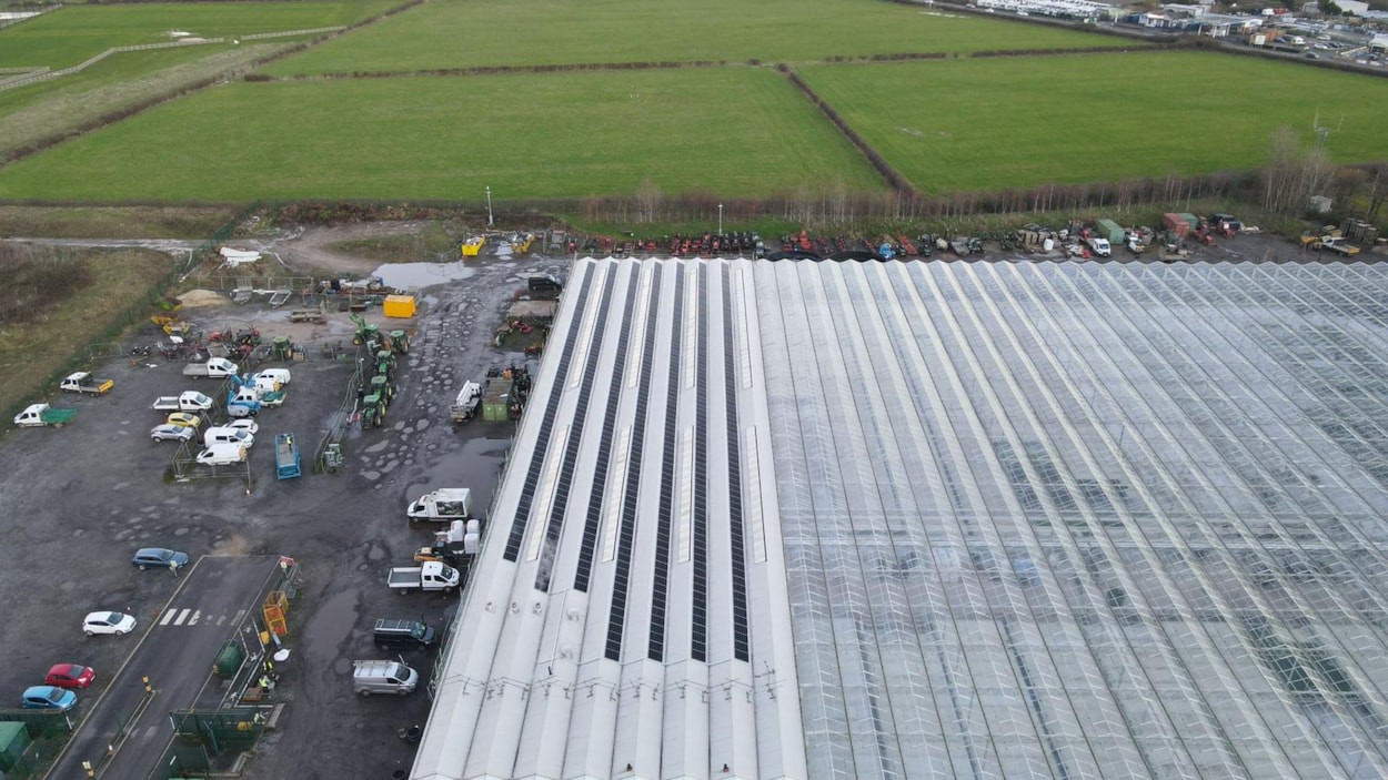 Solar panels The Arium 2: Over 600 square metres of rooftop solar panels have been installed at the council-run plant nursery and garden centre The Arium, expecting to cut its energy consumption by 39 per cent.