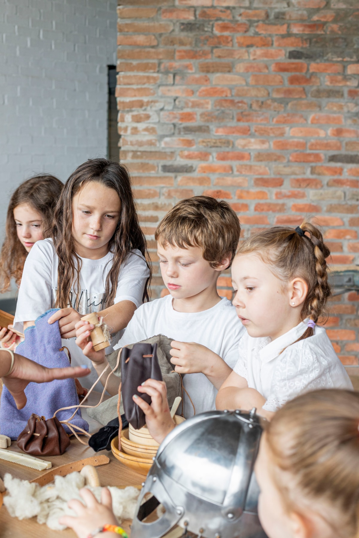 Visitors enjoying archaeology activities at the National Museum of Rural Life. Photo (c) Claudia Scandella  (7)