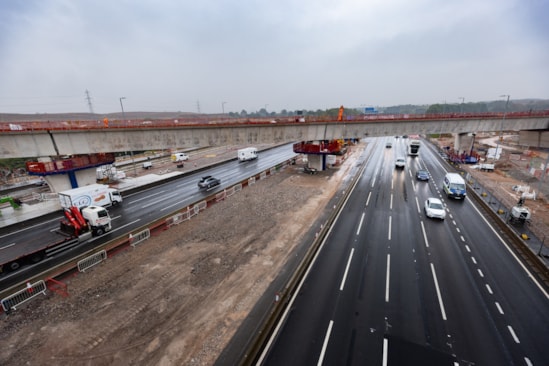 First Water Orton viaduct spans in place across the M42 August 2026