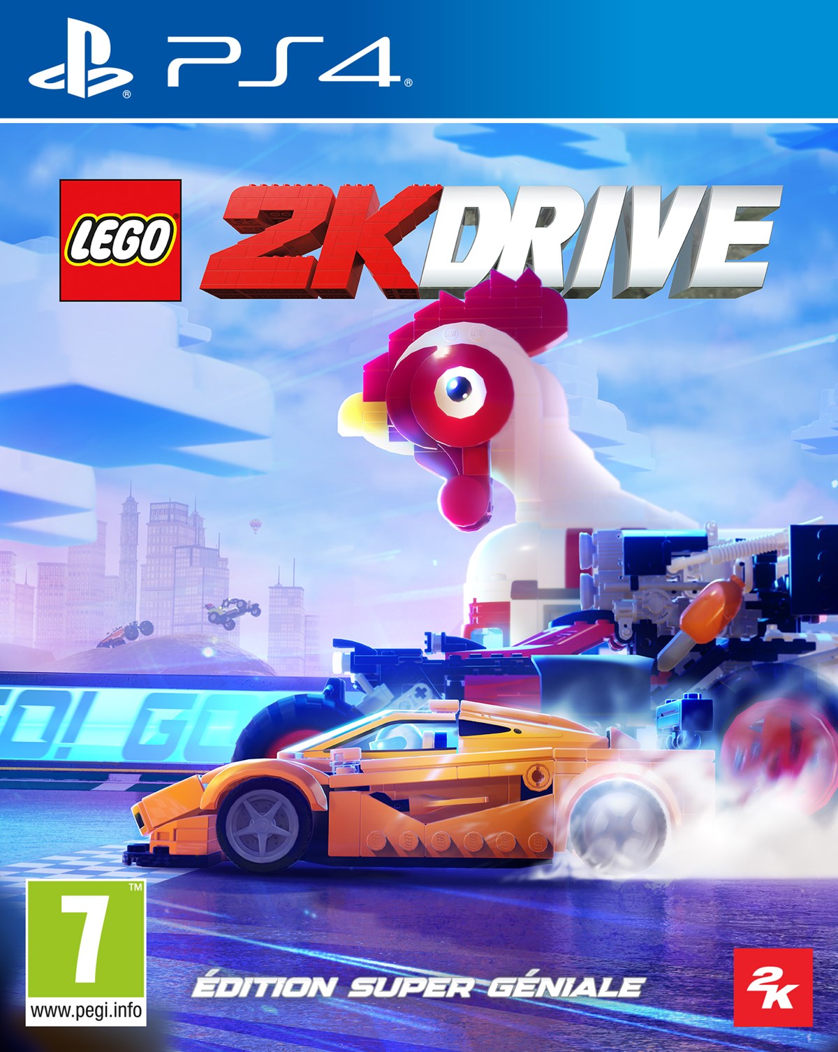 2K LEGO 2K Drive Edition Super Géniale Packaging PlayStation 4 (Aplat)