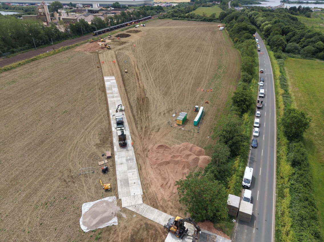 Bedford train collision – site photos for media: Bedford train collision - Site photo for media - 21-06-2026