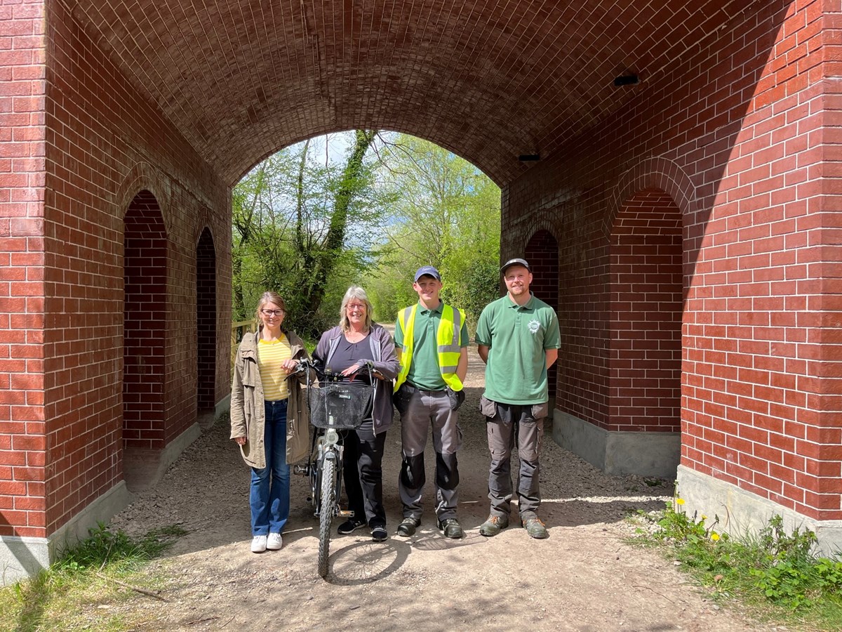 Cerney Wick Bridge cycle path