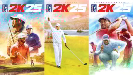 PGA TOUR 2K25 Nintendo Switch 2 Key Art