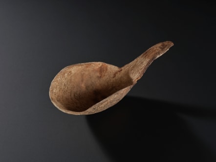Horn scoop or ladle from Tolsta, Lewis. Image © National Museums Scotland