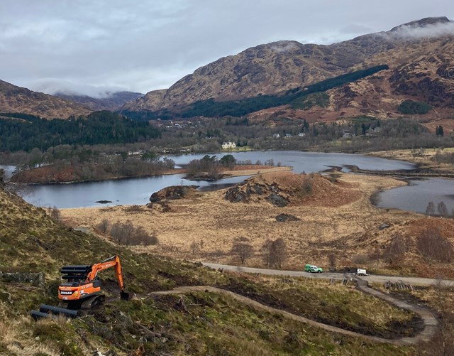 Glenfinnan biodiversity project on track: New ATV track