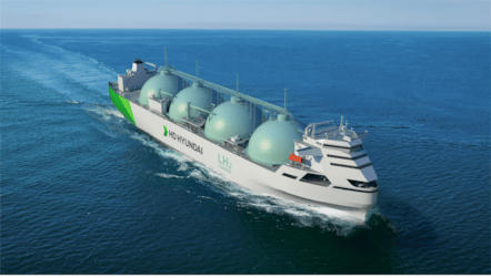 IMAGE1 Large Liquefied Hydrogen Carrier Courtesy HD KSOE