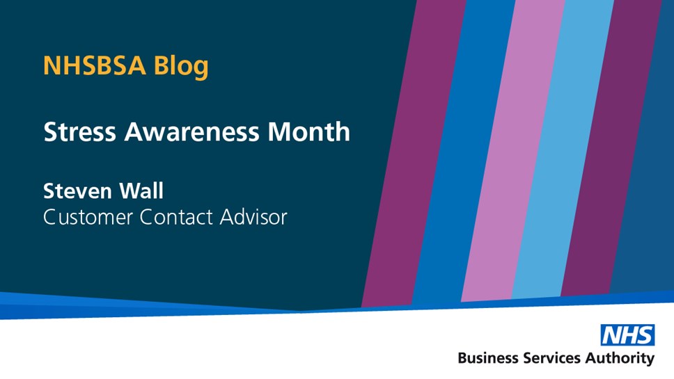 Steven Wall - stress awareness week blog 2023