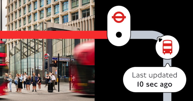 TfL Image - TfL Go iOS Live bus location
