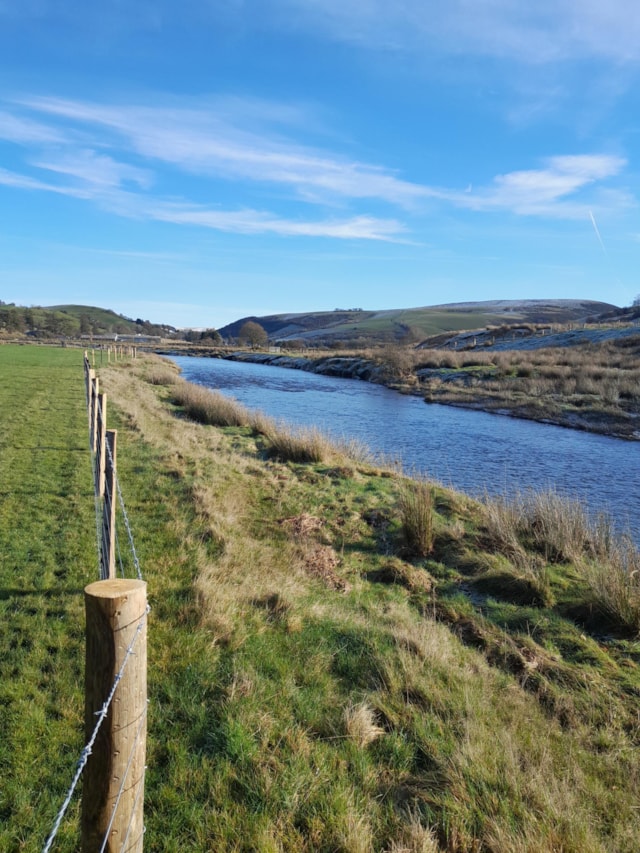 Upper River Wye new fencing