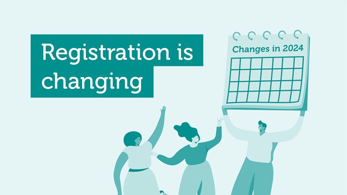 Registration is changing (image)