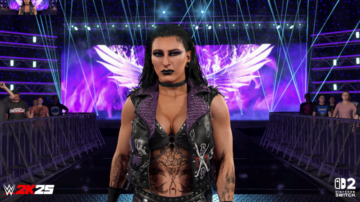WWE 2K25 Rhea Ripley Switch 2
