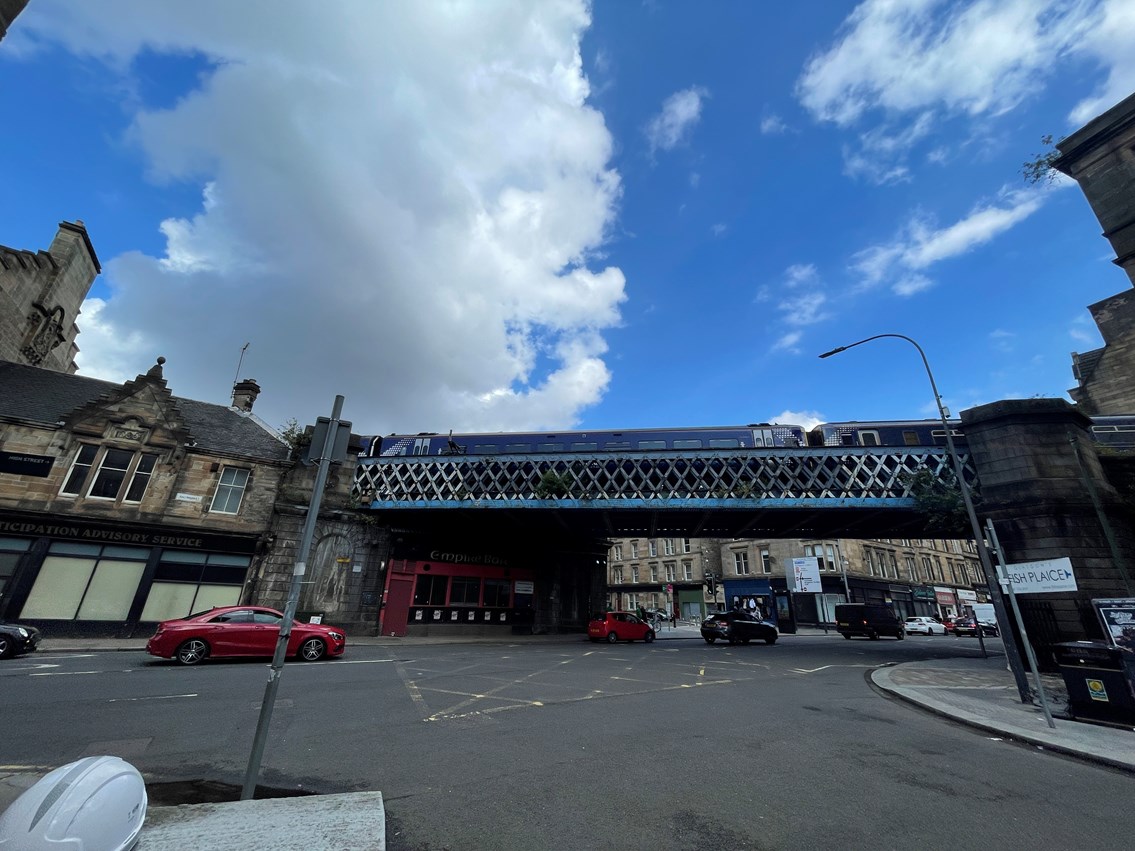 Saltmarket railway bridge set for upgrade: Work gets underway August 2022 to upgrade railway bridge in the Saltmarket near Glasgow Cross