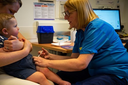 Image - Toddler Getting Vaccinated - Covid-19 Vaccine - 6 months to 4 years - June 2023