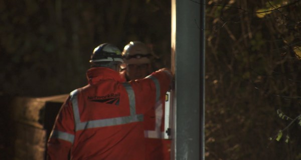 North west electrification installing overhead lines