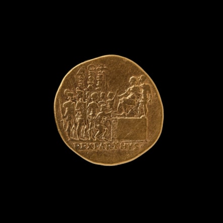 Gold Aureus of Trajan. Image © National Museums Scotland (1)-2