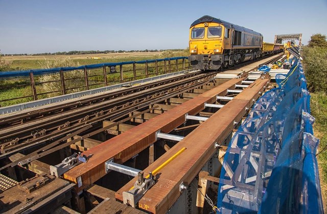 Network Rail return to deliver upgrades between Ely and Peterborough: ManeaBridge1-2