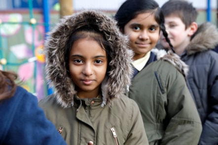 Children in Hackney