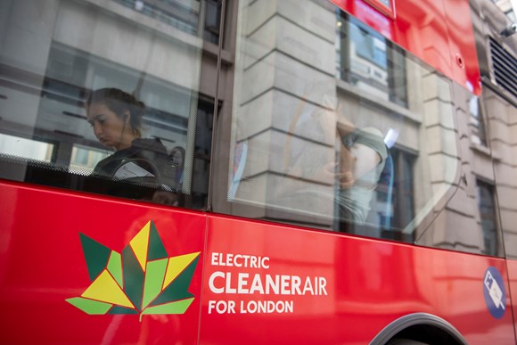 TfL sets out further new proposals for more than 400,000km increase in buses services in outer London to strengthen alternatives to private cars and maximise benefits of ULEZ: TfL Image - Electric Bus