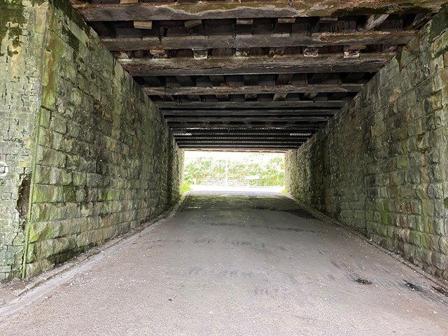 Beneath Taylors bridge 4 August 2020