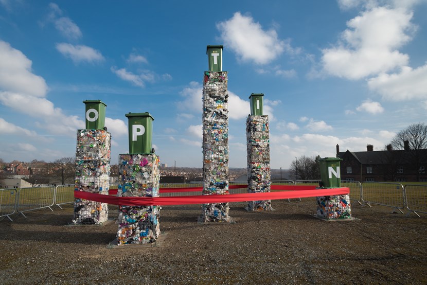 New art installation at Woodhouse Moor is a pile of rubbish!: @rickyadamphoto.com17of28.jpg
