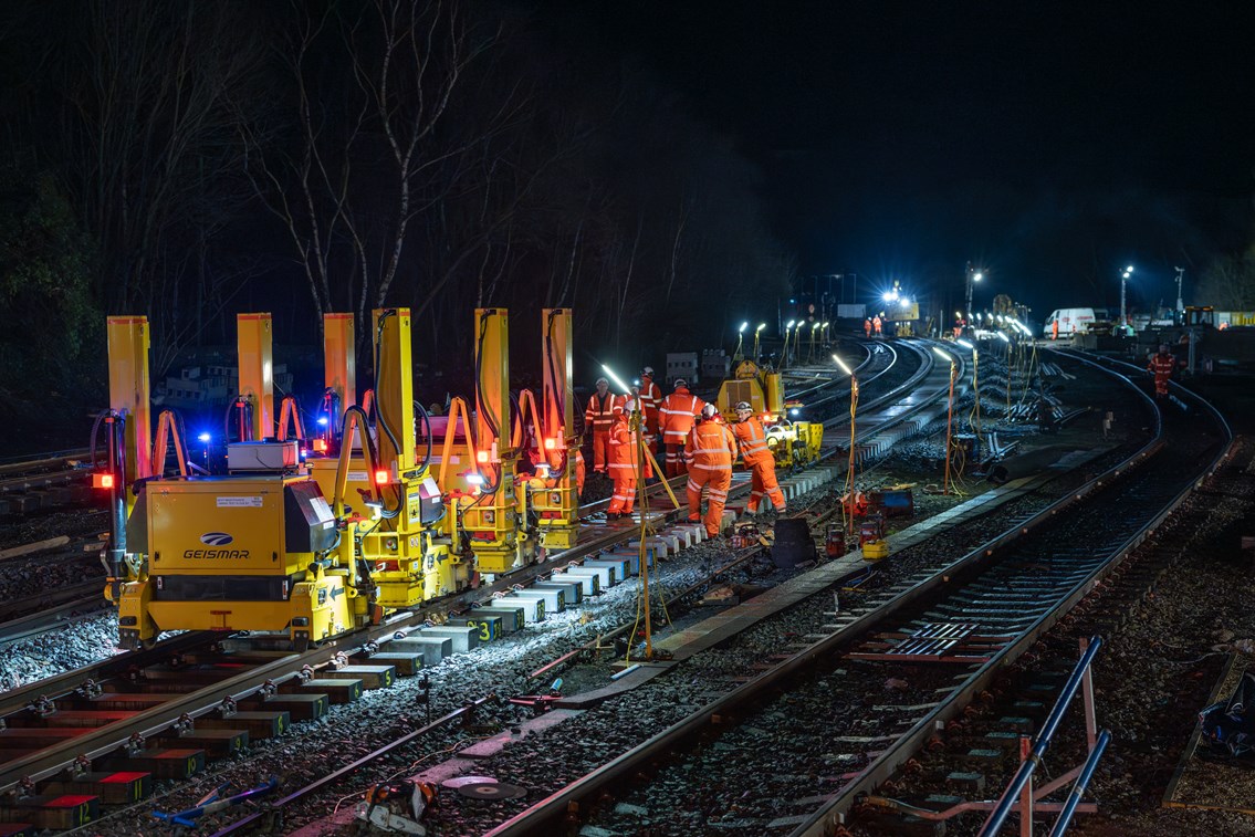 Grindleford Track Works