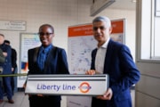 TfL Image - Sem Moema, London Assembly Member – North East (left) and Mayor of London Sadiq Khan (right): TfL Image - Sem Moema, London Assembly Member – North East (left) and Mayor of London Sadiq Khan (right)