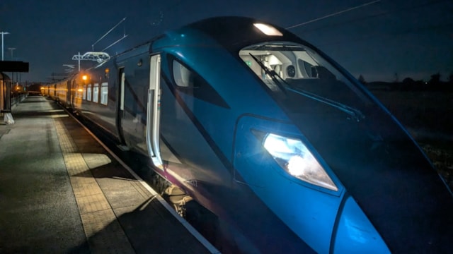 First TRU electric trains complete test runs in North Yorkshire: TransPennine Express train