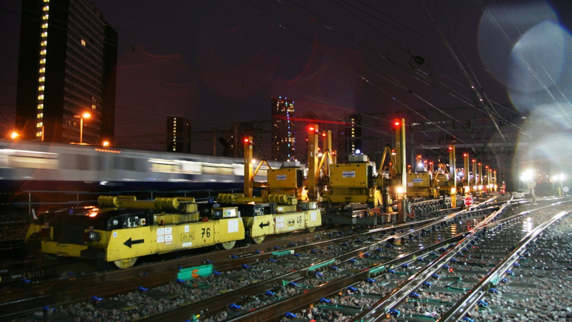 Christmas engineering work to improve reliability on the Great Eastern Main Line: Engineering works on Anglia route cropped