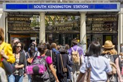 South Kensington Tube station entrance: Copyright - Transport for London