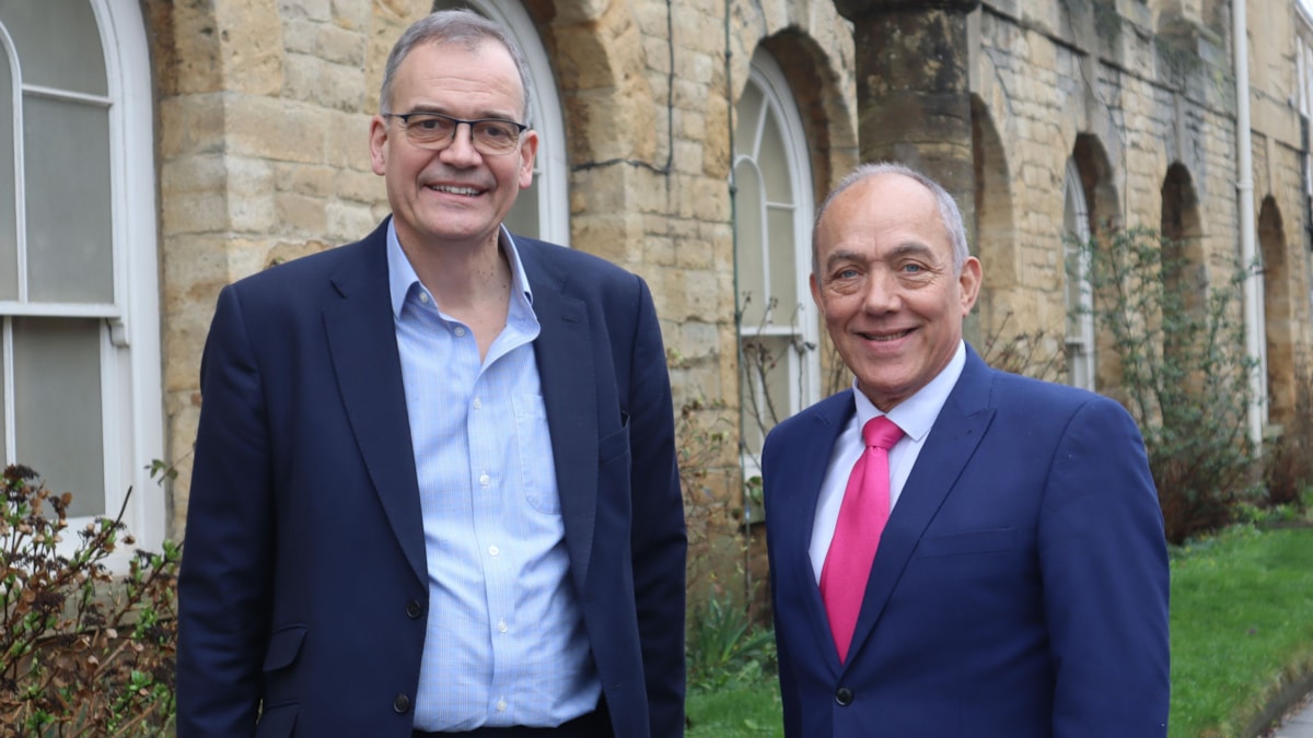 Cllr Alaric Smith and Cllr Andy Graham cropped-2