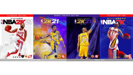 NBA 2K21 - Cover Athletes - Side-by-Side