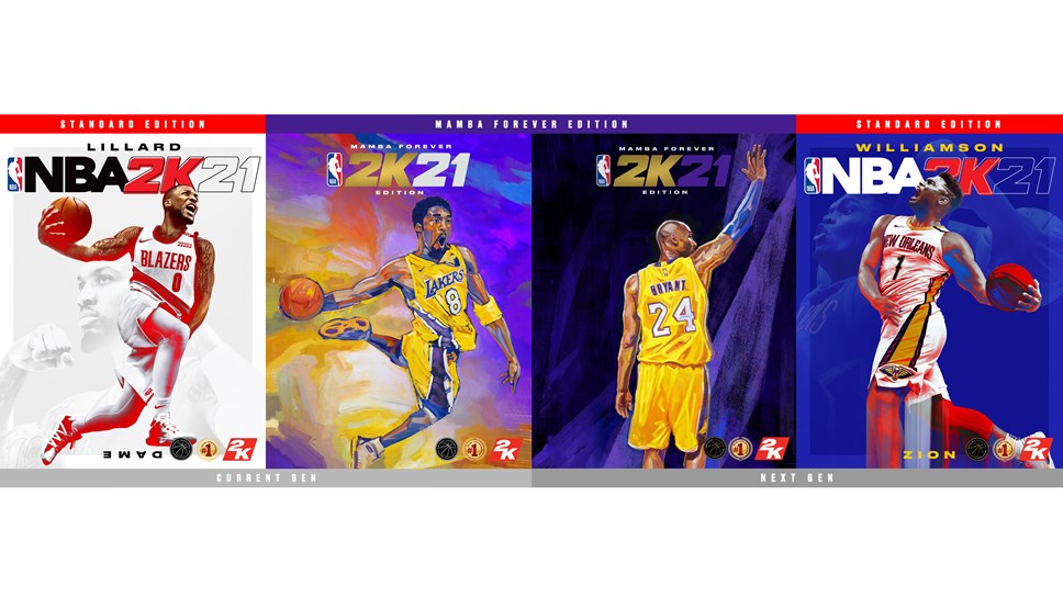 Everything is Game: Damian Lillard, Zion Williamson and Kobe Bryant are the  Cover Athletes for NBA® 2K21