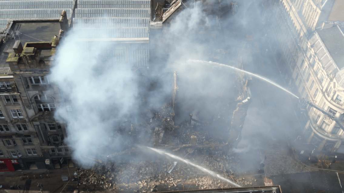 Statement on Union Street fire, Glasgow: Union Street fire (2)